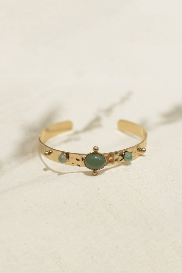 BRACELET LAGON, EN AVENTURINE