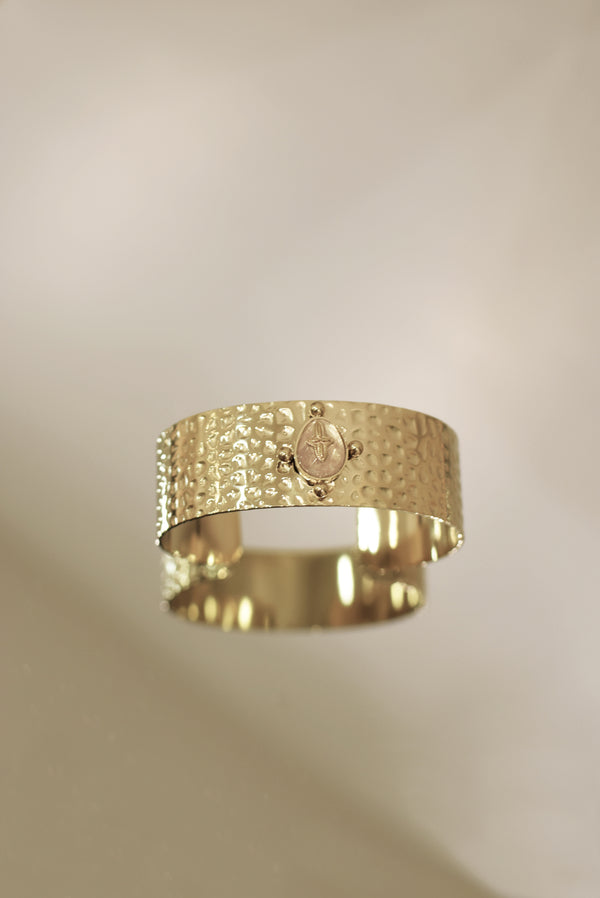 BRACELET SILOÉ, EN QUARTZ BLANC