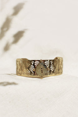 BRACELET AJOURÉ JEANNE, EN PREHNITE