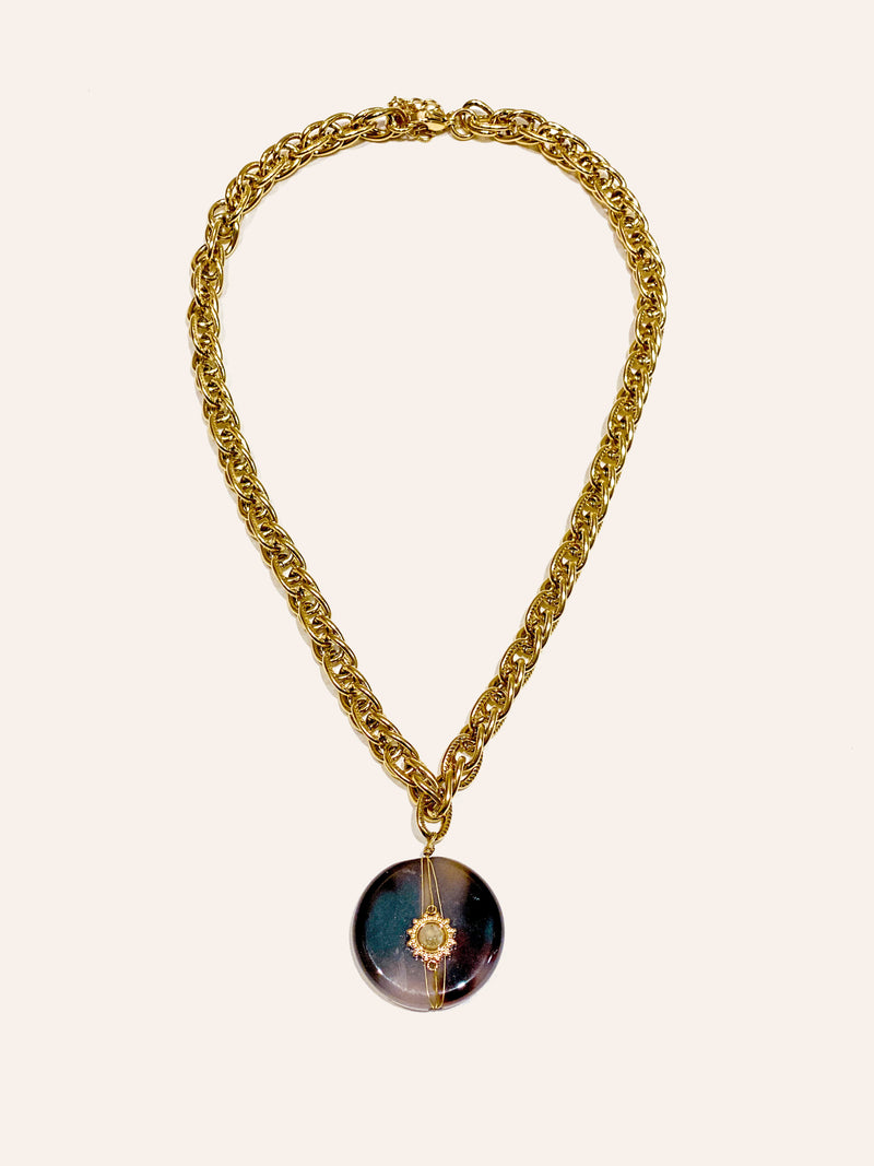 COLLIER JAYA AGATE