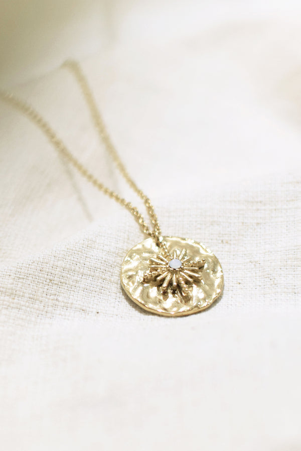 COLLIER LONG À MÉDAILLE AGLAÉ