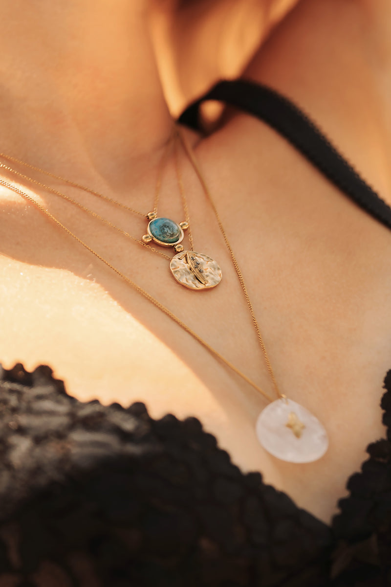 COLLIER À MÉDAILLE JEANNE