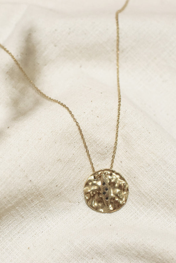COLLIER À MÉDAILLE JEANNE