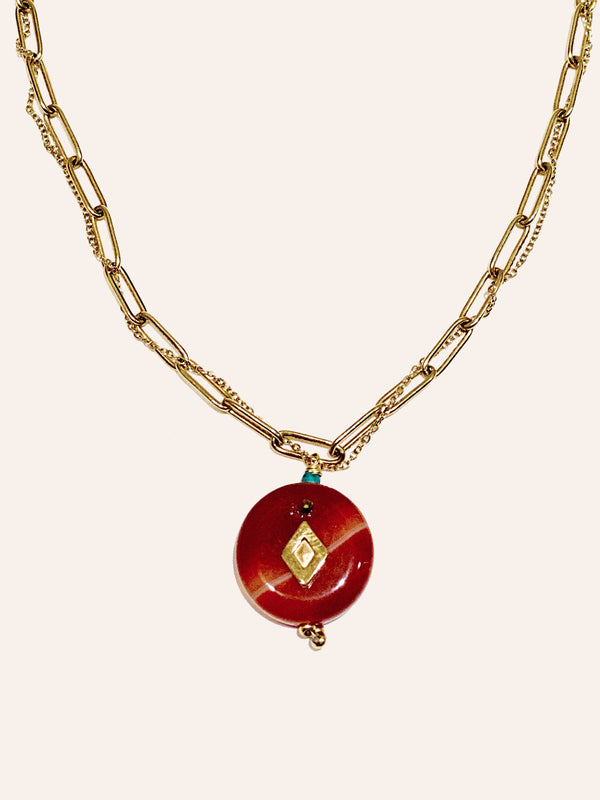 COLLIER LIOR CORNALINE