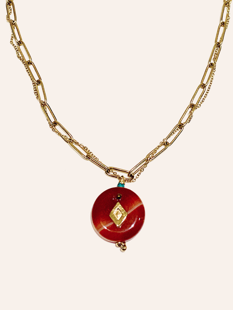 COLLIER LIOR CORNALINE