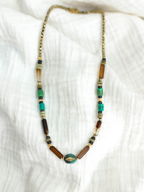COLLIER MEIKA TURQUOISE